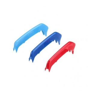 Set ornamente dungi grila fata auto compatibile BMW Seria 1 F20 F21 2011-2019Â varianta grila 8 lamele  Cod: CT-GS-066 TIP A